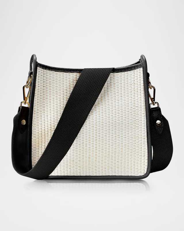 Elle Raffia Crossbody Bag